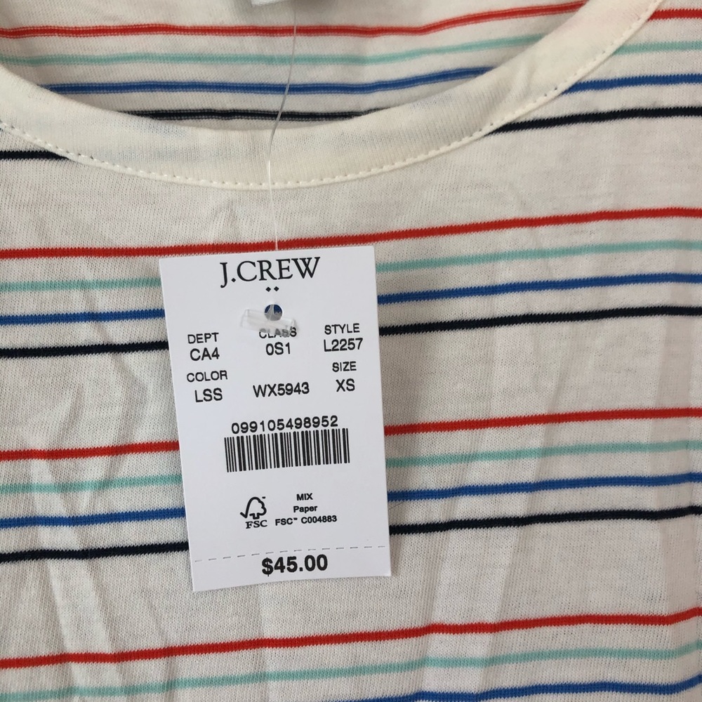 Simple Striped Dress